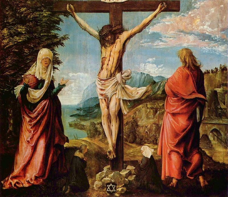 Albrecht Altdorfer Crucifixion oil painting picture